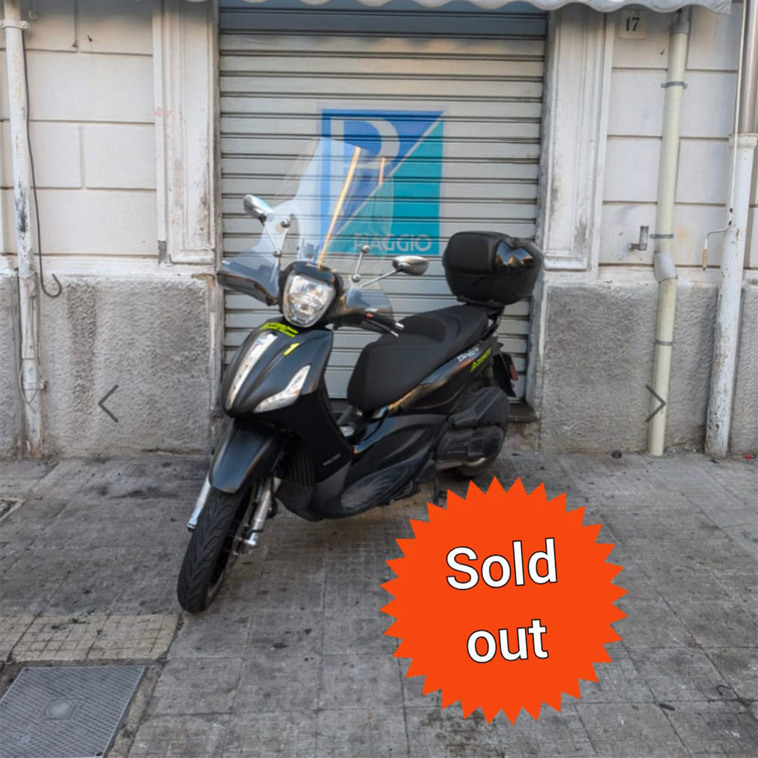 Num. 1 - Piaggio Beverly 300cc Asr